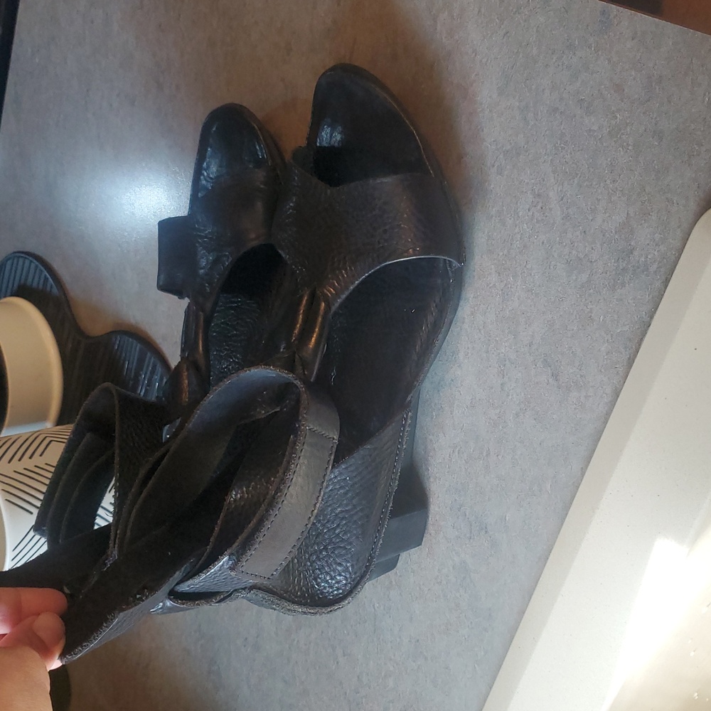 Trippen Leather Sandals Sz 39 - Picture 4 of 7